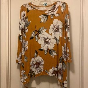Floral tunic